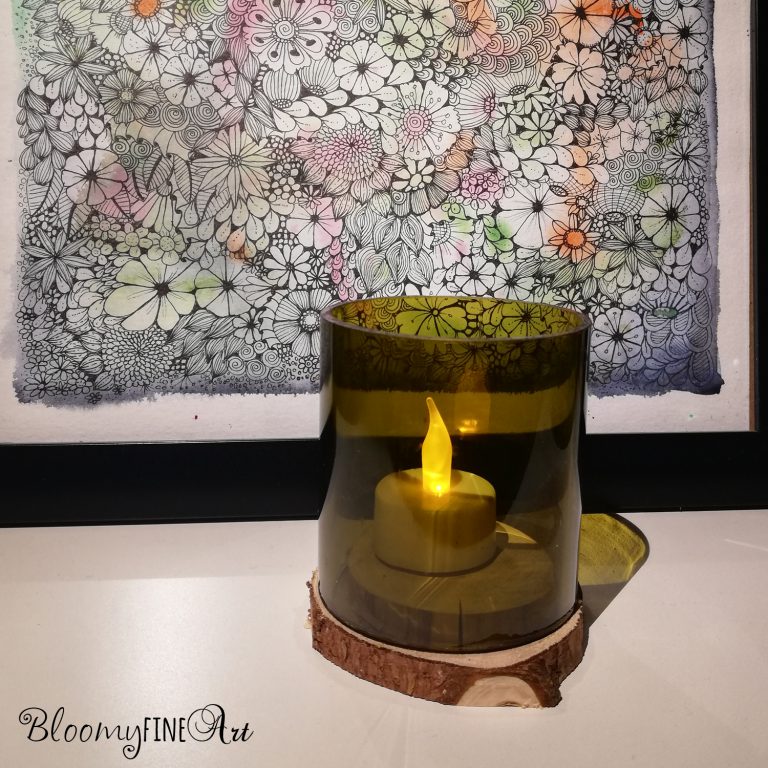 Weinflaschen Upcycling