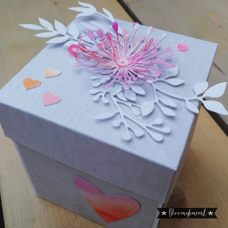 Hochzeitsbox in bunt