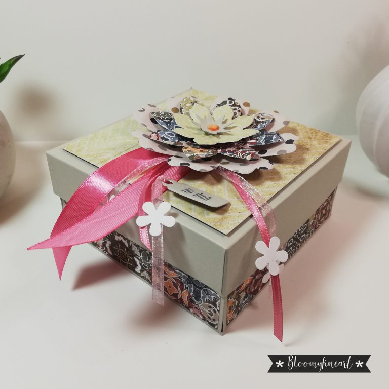 Explosionsbox zum Geburtstag
