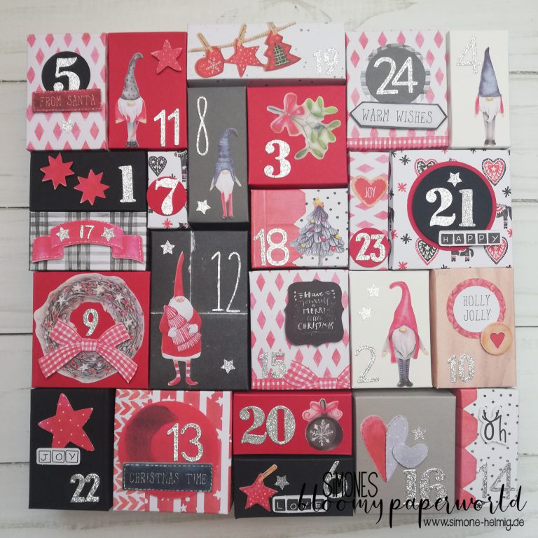 Adventskalender zum Befüllen