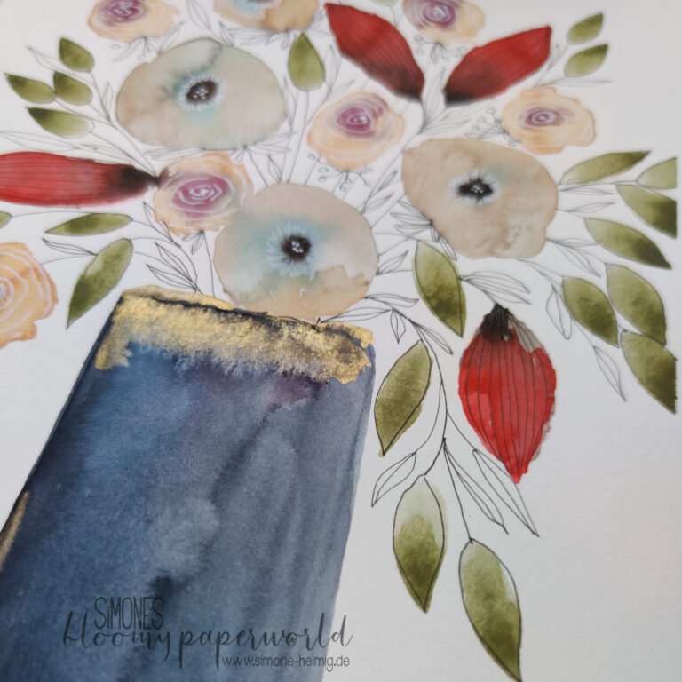 Aquarelle & Fineliner