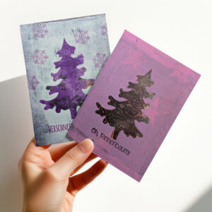 14.11.2026 Weihnachtsdrucke mit der Gelli Plate – Bild 3