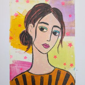 05.11.2026 Ausgefallene Frauenportraits - Laserprint-Transfer mit der Gelli Plate – Bild 2