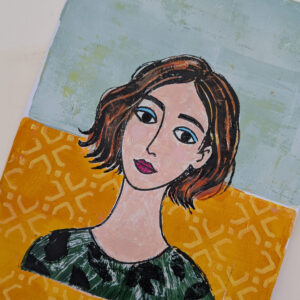 05.11.2026 Ausgefallene Frauenportraits - Laserprint-Transfer mit der Gelli Plate – Bild 6