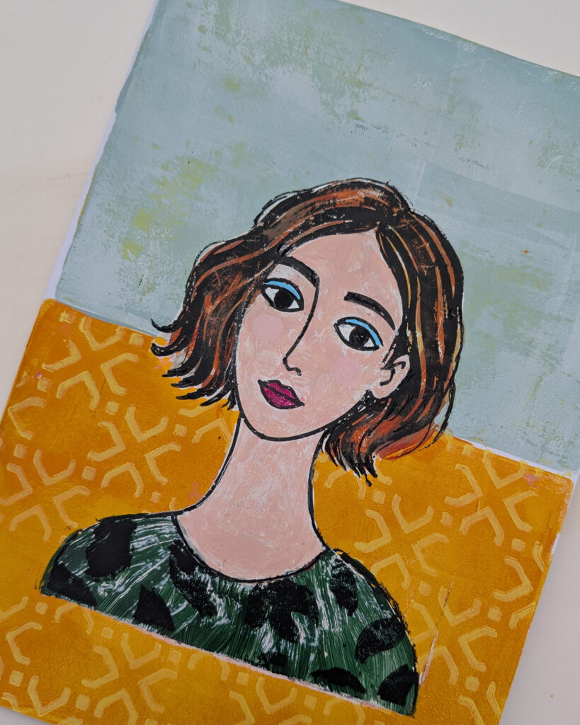 05.11.2026 Ausgefallene Frauenportraits - Laserprint-Transfer mit der Gelli Plate