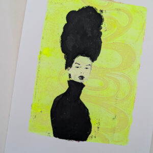 05.11.2026 Ausgefallene Frauenportraits - Laserprint-Transfer mit der Gelli Plate – Bild 5