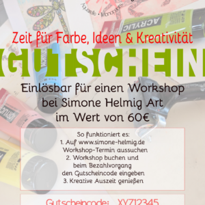 Geschenkgutschein für einen Workshop