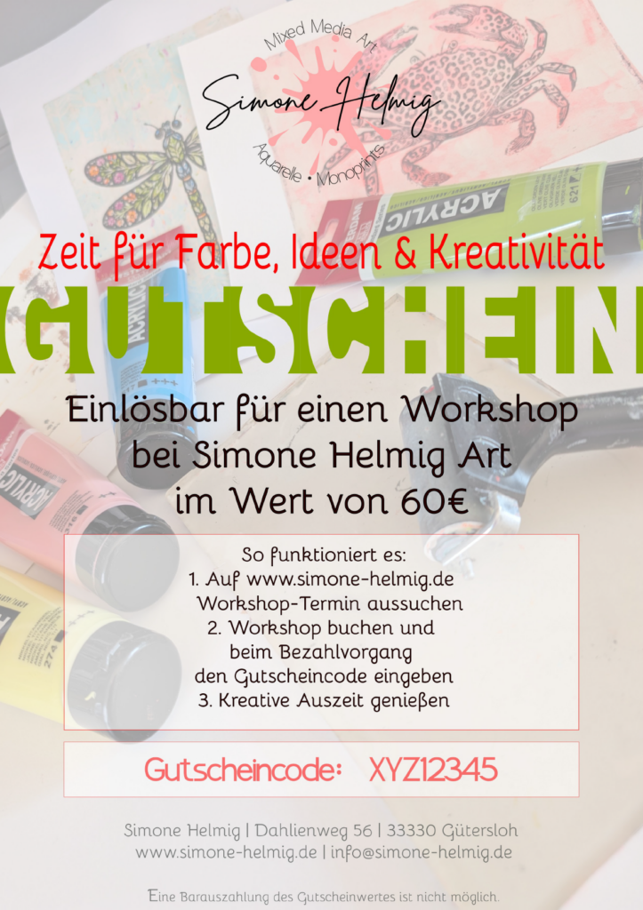 Geschenkgutschein für einen Workshop