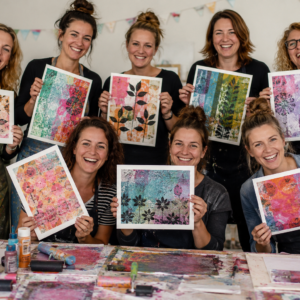 Privater Gelprint-Workshop für Gruppen ab 5 - 8 Personen