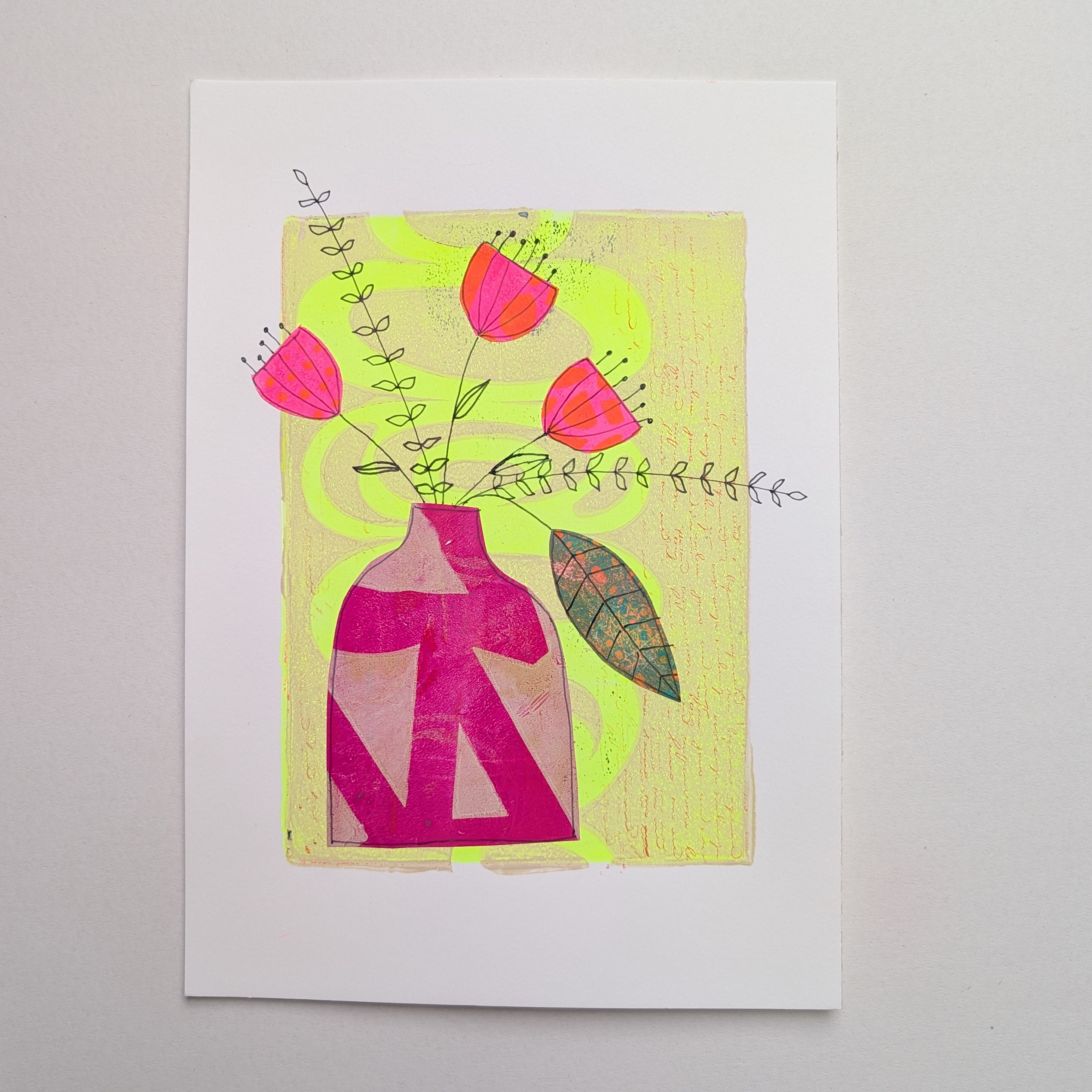 12.03.2027 Geometrische Collagen mit selbstgedruckten Papier – Bild 2