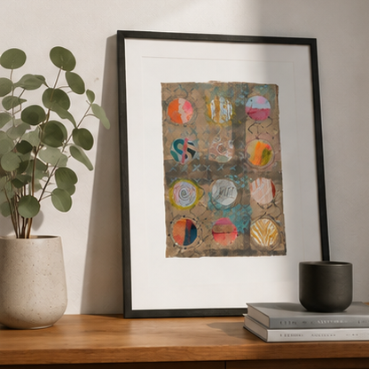 12.03.2027 Geometrische Collagen mit selbstgedruckten Papier – Bild 4