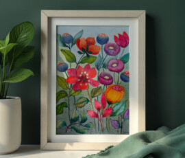 Aquarell und Gouache