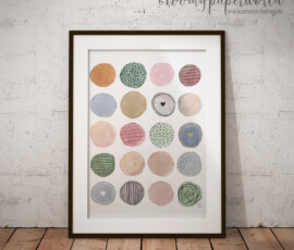 Abstraktes Aquarell