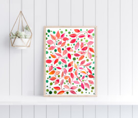 Abstraktes Aquarell
