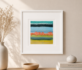 Abstraktes Aquarell